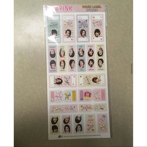 Free w/ Purchase! APink KPOP Index Label Stickers